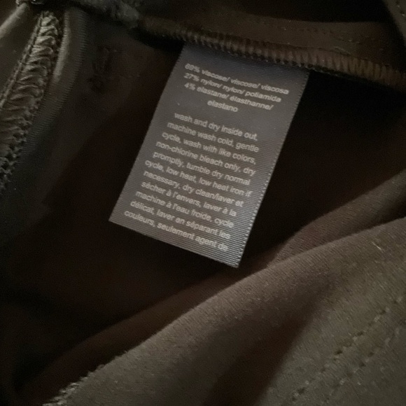 NWT Tommy Hilfiger Knit Jeans Black Basic Stretch Pants Leggings Women’s Size 4 - Picture 11 of 12